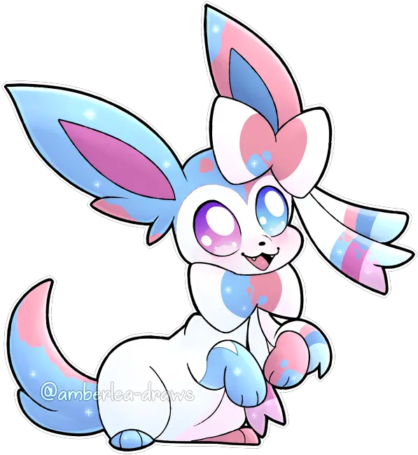 Shiny Sylveon Sylveon And Shiny Sylveon Png Sylveon Png