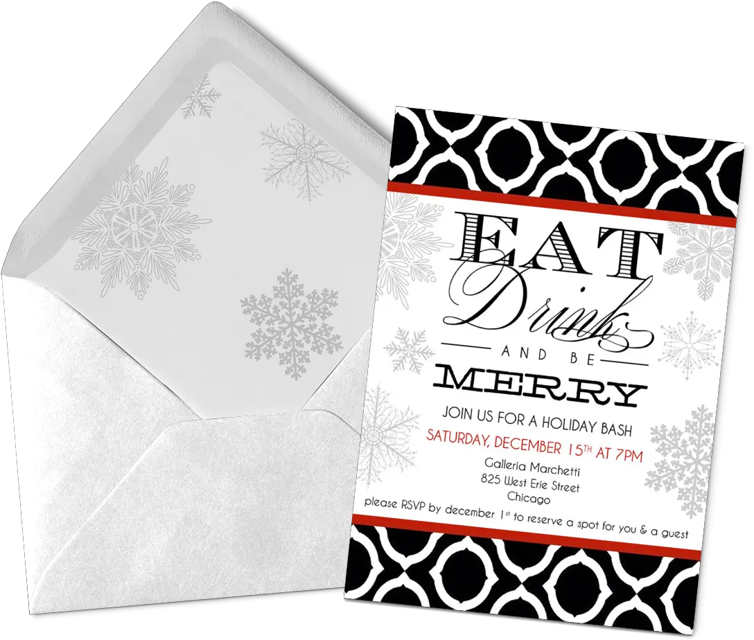 Holiday Party Invitation Emblematic Creative Brand Art Paper Png Holiday Party Png