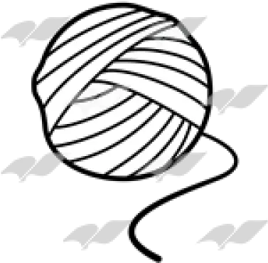 Ball Of Yarn Black And White Png Ball Of Wool Clip Art Yarn Ball Png