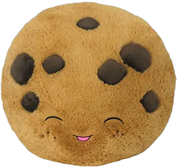 15u2033 Squishable Chocolate Chip Cookie Plush Png Chocolate Chip Cookie Png