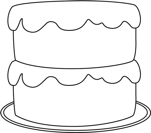 Cake Black And White Happy Birthday Clipart Birthday Cake Clipart White Png Birthday Cake Clipart Png png