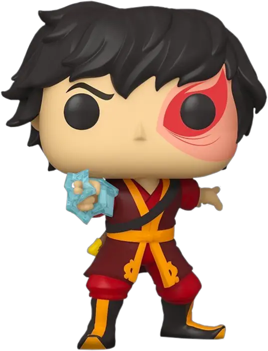 Avatar The Last Airbender Zuko With Lightning Glow In The Dark Pop Vinyl Figure Funko Pop Avatar Zuko Png Avatar The Last Airbender Png