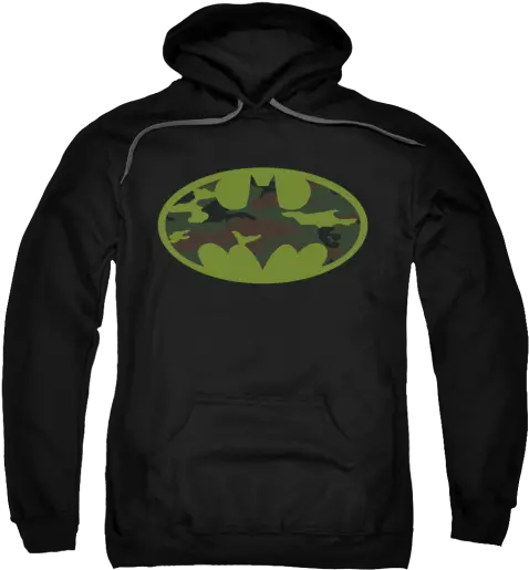 Dc Comics Batman Camo Logo Adult Super Soft Hoodie Hoodie Png Dc Comics Logo Transparent