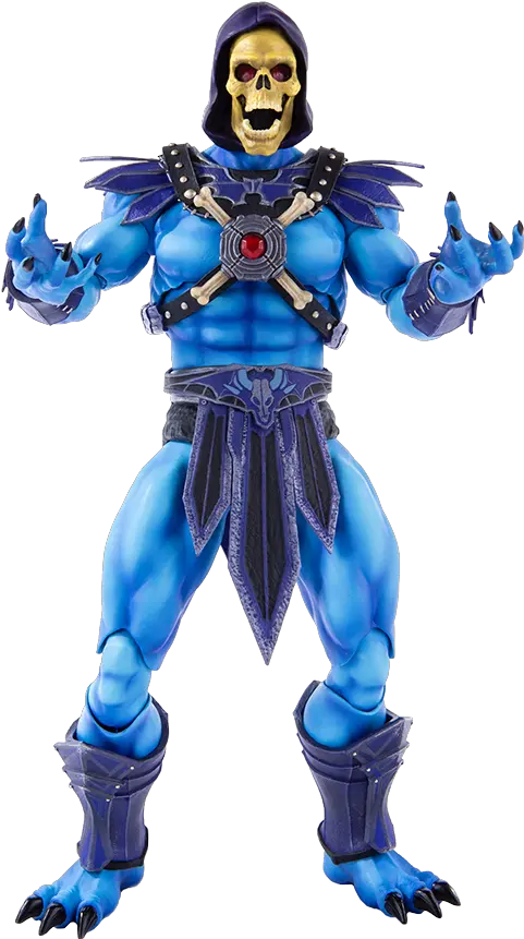 Download Masters Of The Universe Sixth Hot Toys Skeletor Png Skeletor Transparent