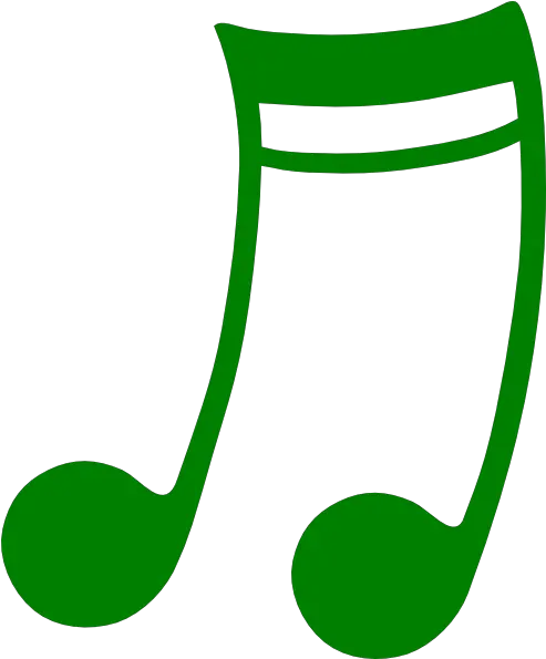 Green Music Notes Clipart Green Music Note Png Music Note Logo png