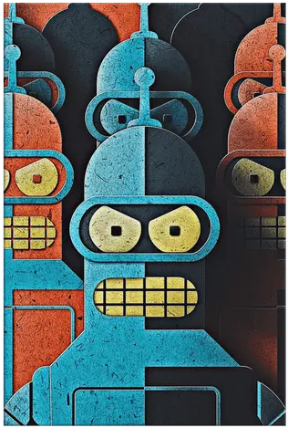 All Prints Unsorted U2013 Tagged Bedroom Page 2 Canvas Portal Png Futurama Bender Icon
