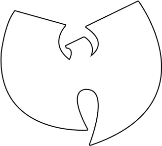 Wu Wu Tang Logo White Png Wu Tang Png