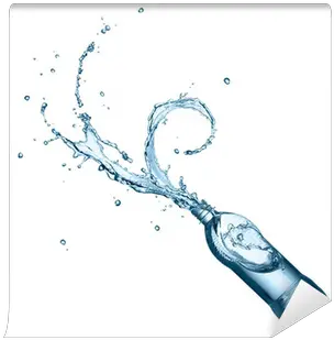 Drinking Water Splashing Wall Mural U2022 Pixers We Live To Change Dot Png Water Splashing Png