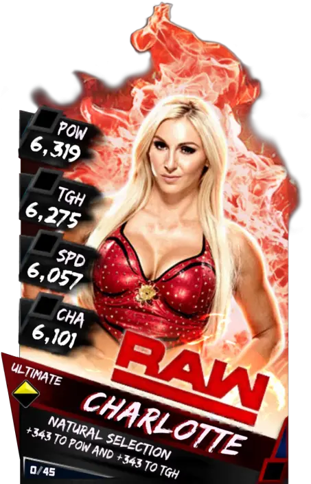 Download Charlotteflair S3 14 Wwe Supercard Bayley Cards Png Nia Jax Png