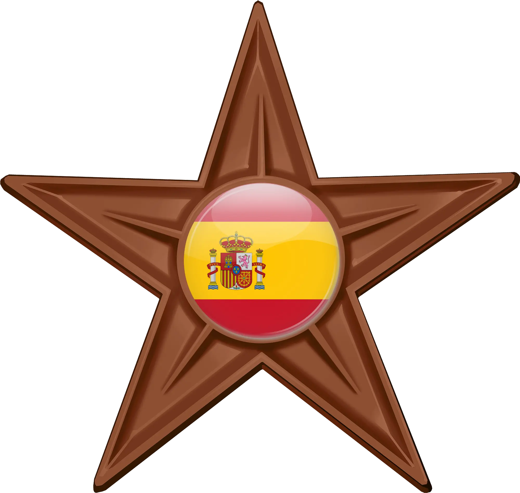 Filebarnstar Hires With Spain Flag Iconpng Wikimedia Commons Christian Png Barn Icon Png