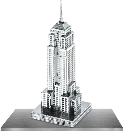 Metal Earth Empire State Building Building Models Png Empire State Building Png