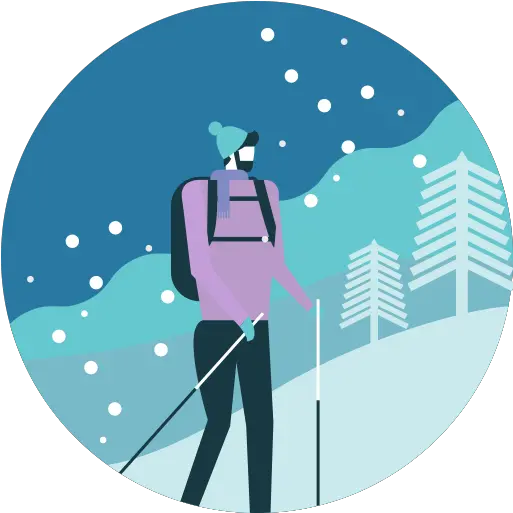 Activity Backpack Hiking Man Mountain Tree Winter Free Mountain Climbing Backpack Infograph Icon Png Hike Icon