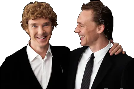 Download Hd Probably The Worst Edit Ever But Transparent Benedict Cumberbatch And Tom Hiddleston Png Tom Hiddleston Png