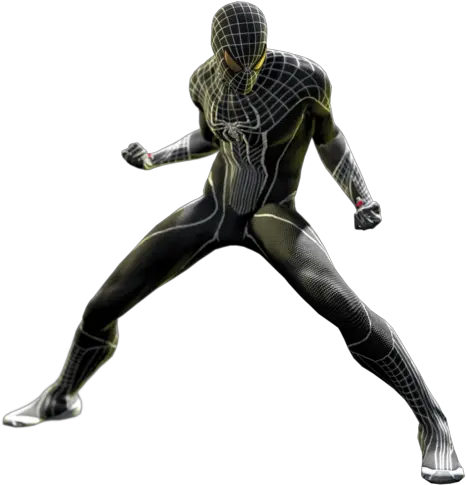 New Black Suit Amazing Spider Man Wiki Fandom Black Suit The Amazing Spider Man Png Spider Gwen Transparent