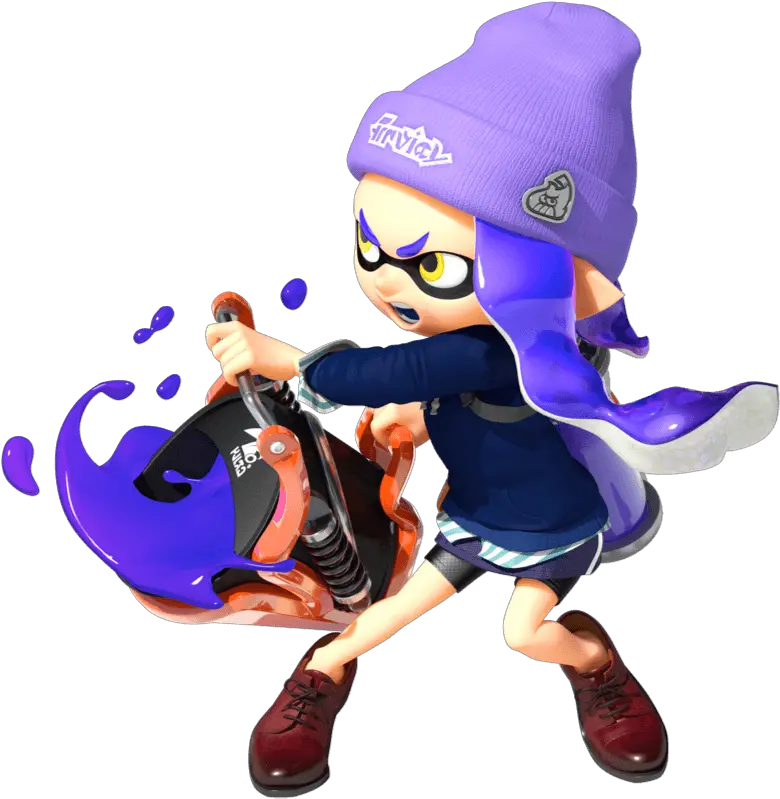 Splatoon 2 Purple Inkling Png Image Splatoon 2 Purple Inkling Girl Inkling Png