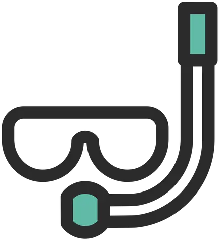 Snorkel Mask Colored Stroke Icon Ad Aff Mask Snorkel Icon Png Summer Camp Kid Snorkel Icon