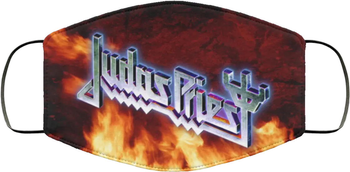 Judas Priest Cloth Face Mask Png Logo