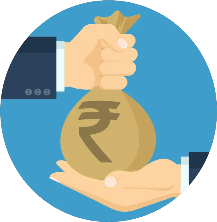 Flexy Funds Your Financial Friend Indian Money Bag Icon Png Emi Calculator Icon