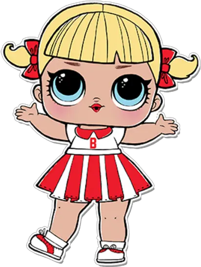 Lol Doll Coloring Pages Cheer Cheer Captain Lol Doll Png Cheer Png