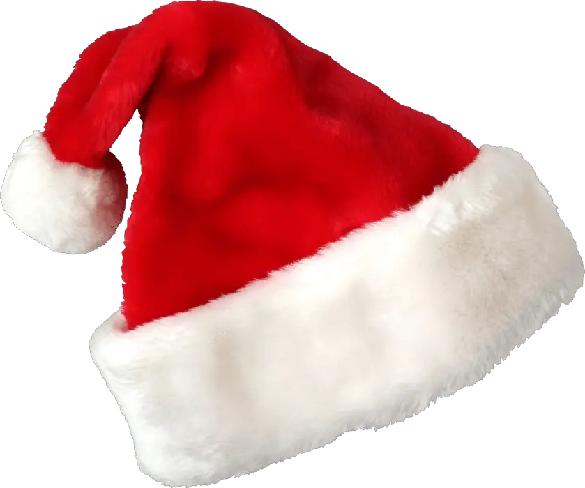 Golden Christmas Hat Png