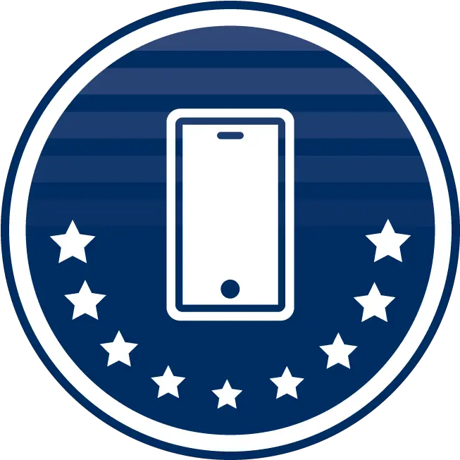 Cell Phones One Certified Vegan Png Cell Phone Icon Blue
