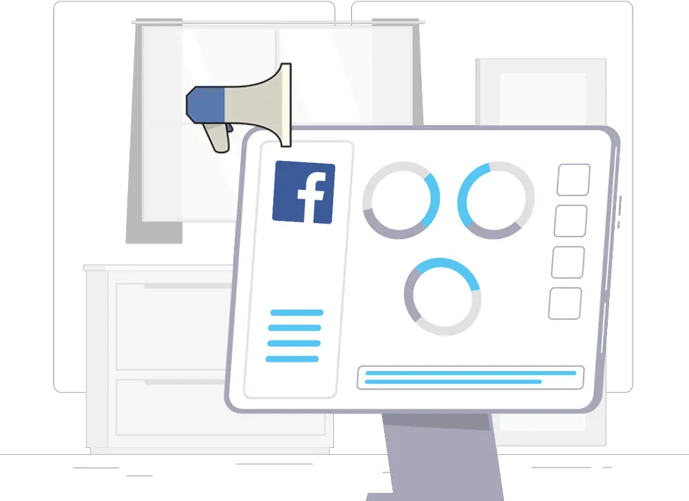 Service Facebook Ads Growthspot Marketing Technology Vertical Png Advertising Option Icon