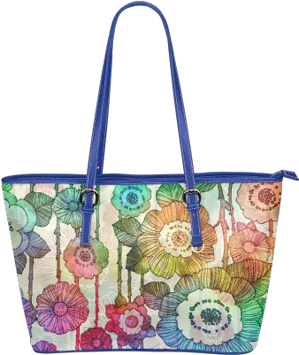 Hanging Flower Garland 2 Leather Tote Baglarge Model 1651 Id D434973 Png