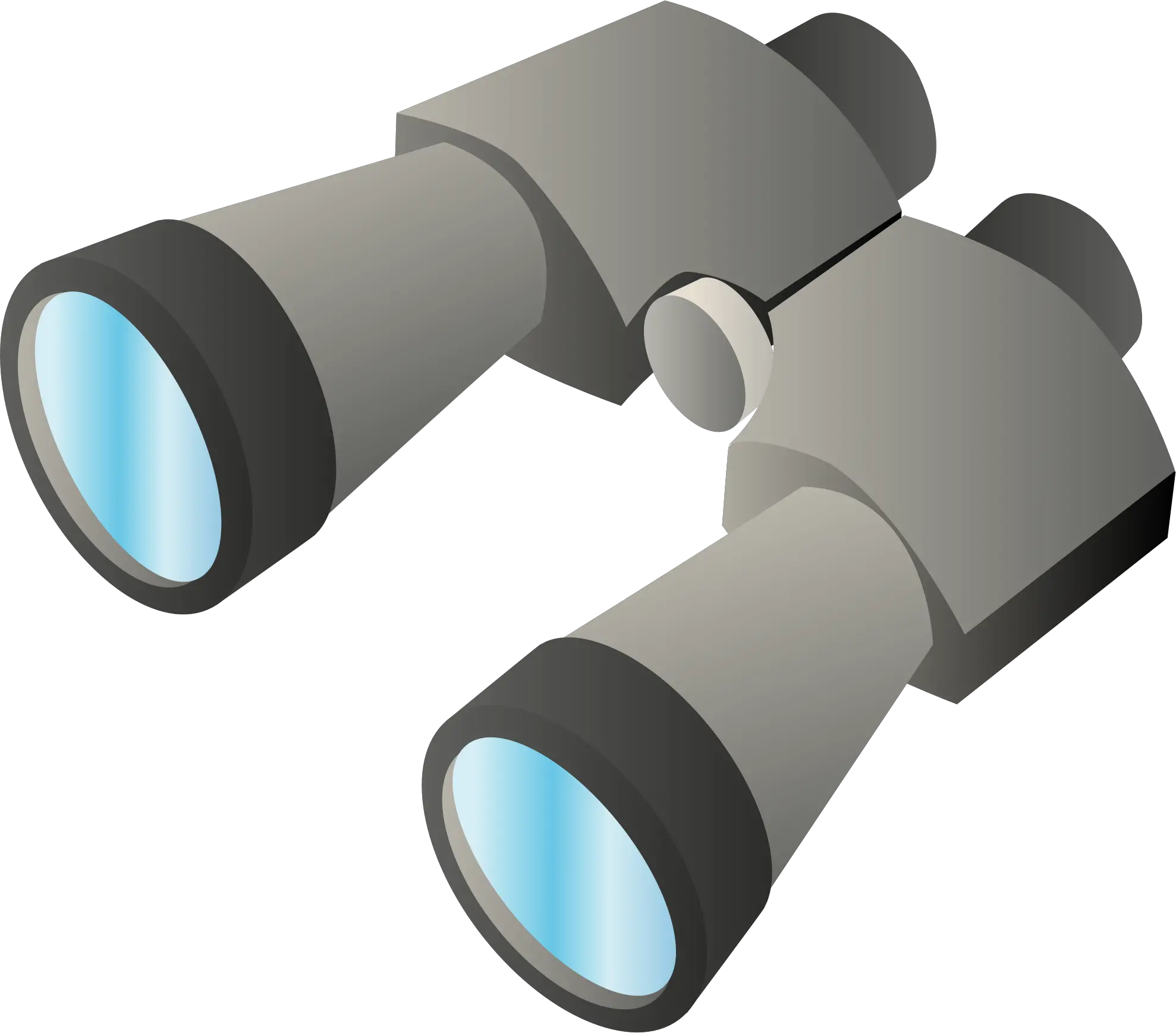 Cylinder Plastic Binoculars Png Clipart