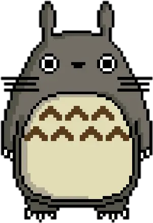 Studio Ghibli Pixel Art Studio Ghibli Pixel Art Png Totoro Png