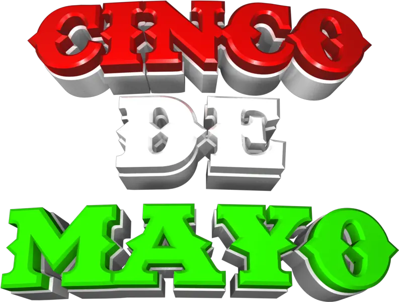 Cinco De Mayo 3d Cinco De Mayo 3d Png Cinco De Mayo Png