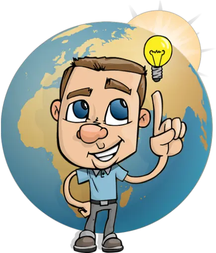 Cropped Light Bulb Clipart Thinking Png Trivia Png