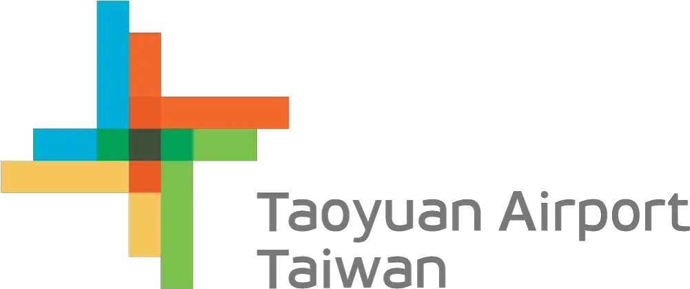 The Branding Source New Taiwan Taoyuan Airport Logo Crosses Taiwan Taoyuan Airport Logo Png Ts Logo