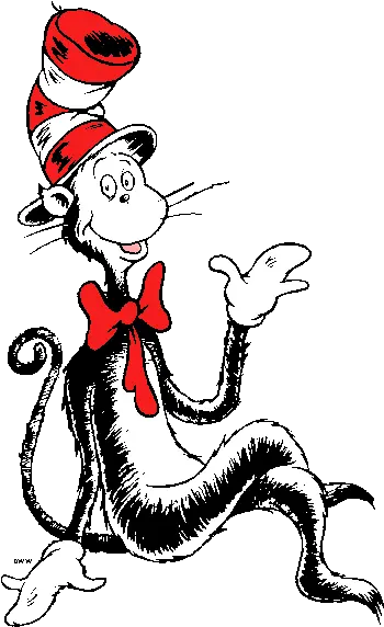 Free Cat In The Hat Transparent Clip Art Dr Seuss Characters Png Cat In The Hat Png