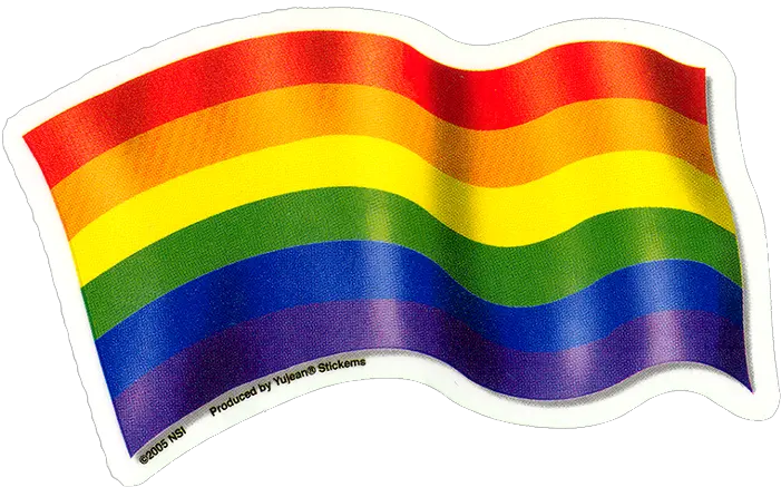Transparent Lgbt Flag Picture Rainbow Flag Sticker Png Gay Pride Flag Png