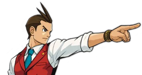 Ace Attorney Ace Attorney Apollo Justice Sprites Png Phoenix Wright Transparent