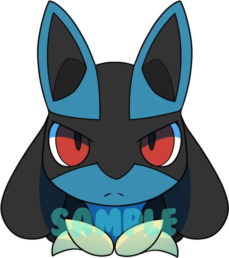 Twitch Provided Some Awesome Pokken Lucario Emotes Png Lucario Transparent