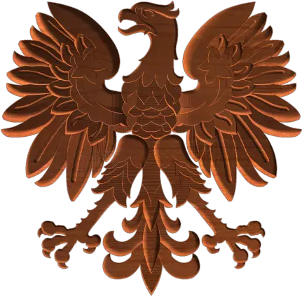 Download Hd Eagle Banner Symbol Poland Eagle Transparent Polish Eagle Sticker Png Eagle Symbol Png