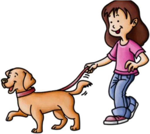 Cartoon Walking Dog 9 420 X 420 Webcomicmsnet Walking A Dog Clipart Png Dog Cartoon Png