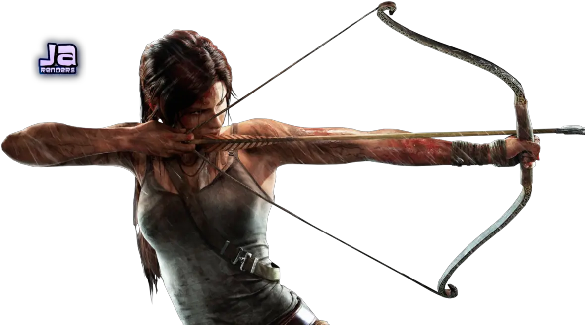 Lara Croft Png Clipart Web Icons Tomb Raider 2013 Bow And Arrow Lara Croft Transparent