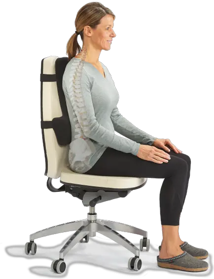 Person Sitting Chair Png Download Back Support For Sitting Person Sitting In Chair Png