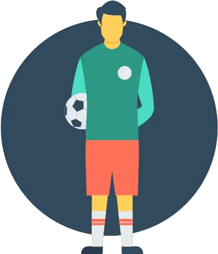 Filled Footballer Svg Vectors And Icons Png Repo Free Png Footballer Icon Png Soccer Player Icon