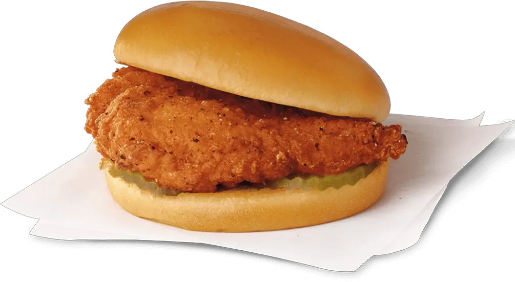 Spicy Chicken Sandwich Nutrition And Burger King Chicken Sandwich Plain Png Chick Fil A Png