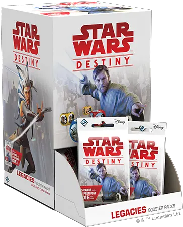 The Legacy Of Fringe Fantasy Flight Games Star Wars Destiny Booster Box Png Jar Jar Binks Png