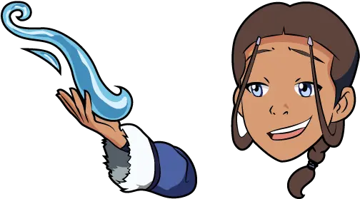 The Last Airbender Katara Cursor Avatar The Last Air Bender Custom Cursor Png Avatar The Last Airbender Png