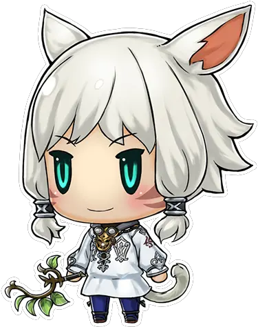 Yshtola Appearances Final Fantasy Xiv Y Shtola Chibi Png Ffxiv Macro Icon Mount