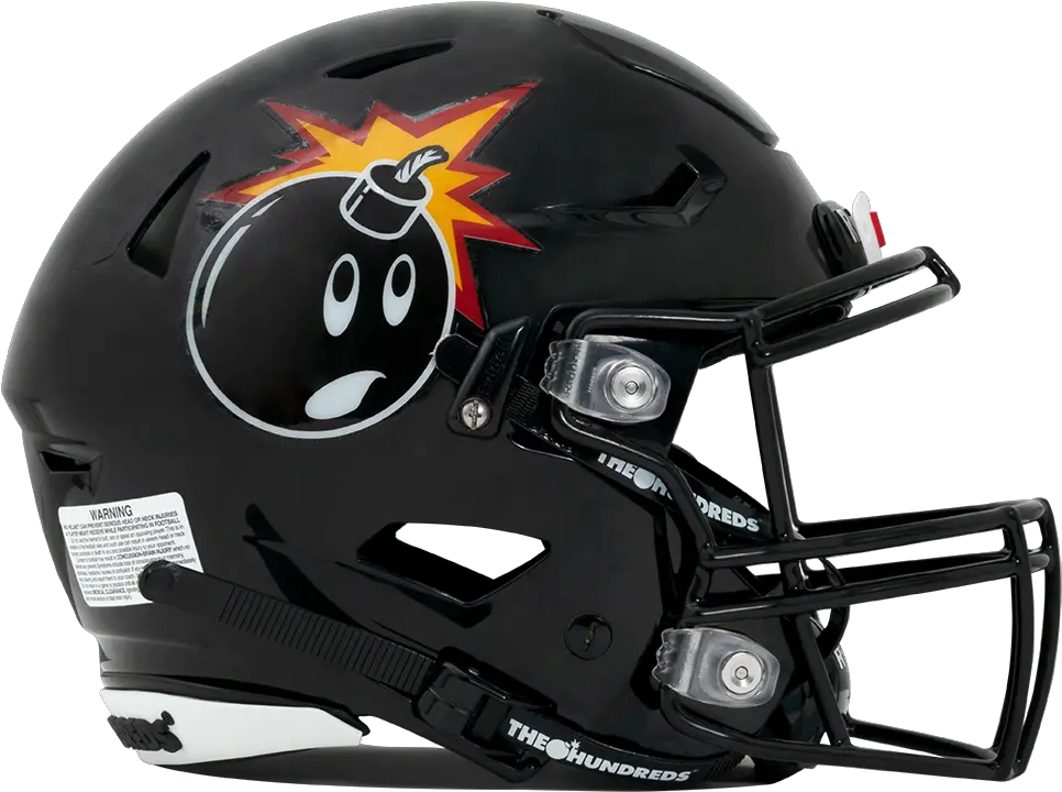 Adam Bomb Ridell Helmet Black Os Revolution Helmets Png Nfl Helmet Icon