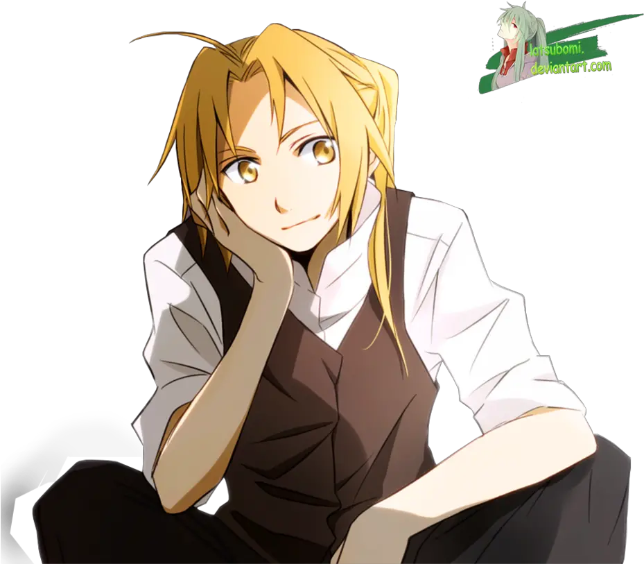 Edward Elric Riza Alphonse Edward Elric De Fullmetal Alchemist Png Edward Elric Png