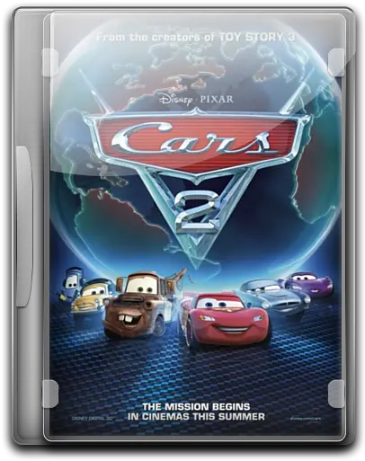Cars 2 Icon English Movie Iconset Danzakuduro Cars 2 Poster Hd Png Cars Movie Png