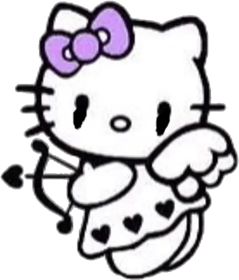 Sanrio Sticker Hello Kitty Coloring Pages With Ballons Png Hello Kitty Transparent