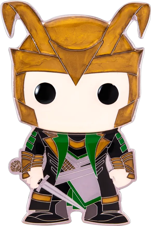 Funko Pop The Avengers Loki 4u201d Enamel Pin The Amazing Funko Pop Pins Png Loki Transparent